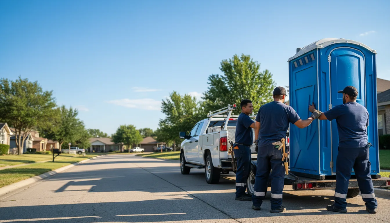 Portable Toilet Rental in Douglass, KS near me